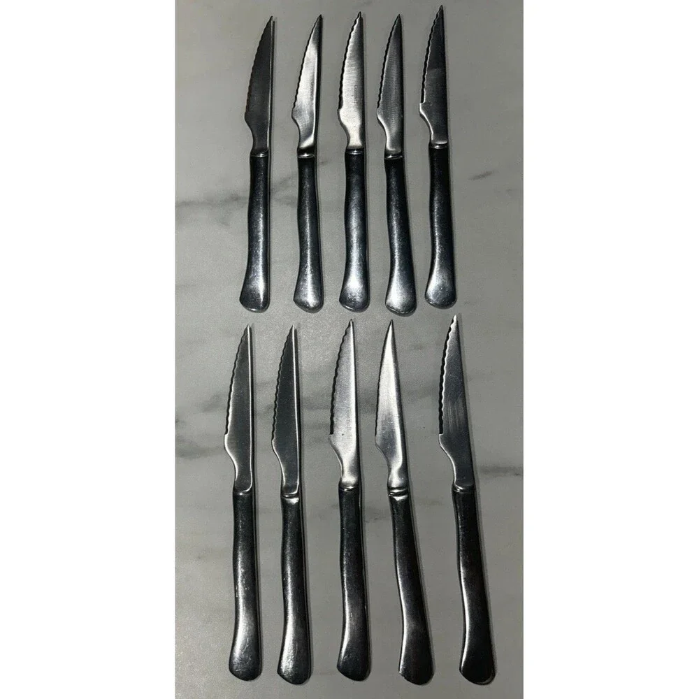 Gourmet Buffet Brand Stainless China 8 Dinner Knife Set